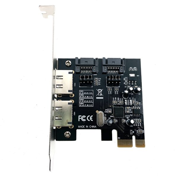 Контроллер PCI-E, SATA3 2 int + 2 ext, ASM1061, ES3A1061, Espada