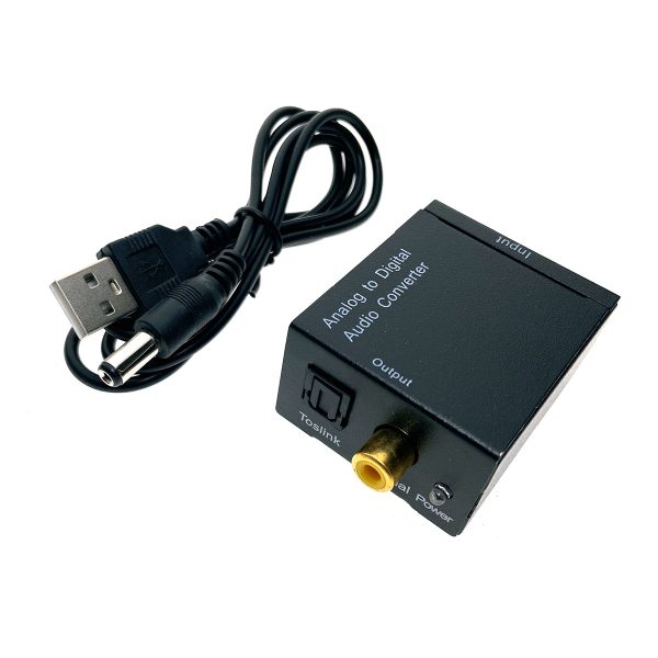 Аудио конвертер RCA/analog/ to S/PDIF/coaxil + Toslink/, модель EDH-RS, Espada