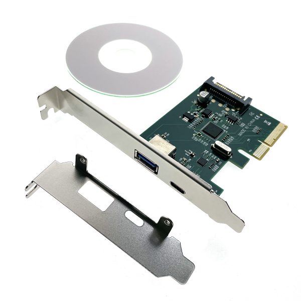 Контроллер PCI-E, USB 3.2 Gen2(USB A,USB C), модель PCIeU11Gen2, Espada