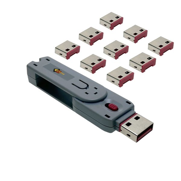 Кабели/Переходники USB блокировка портов (10шт) ELock10, Esterra